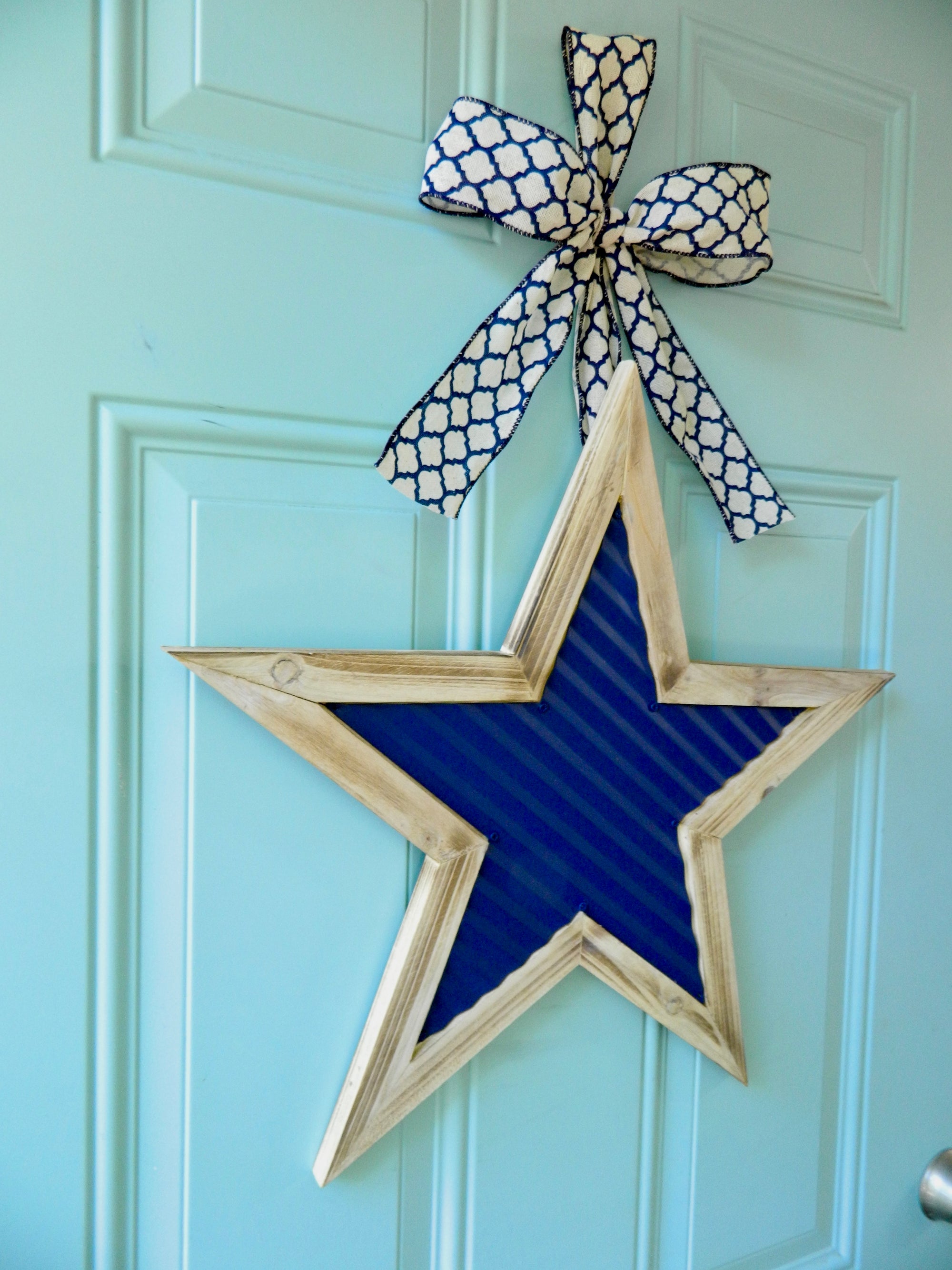 Patriotic Star Door Hanger