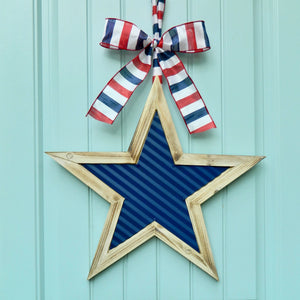 Patriotic Star Door Hanger