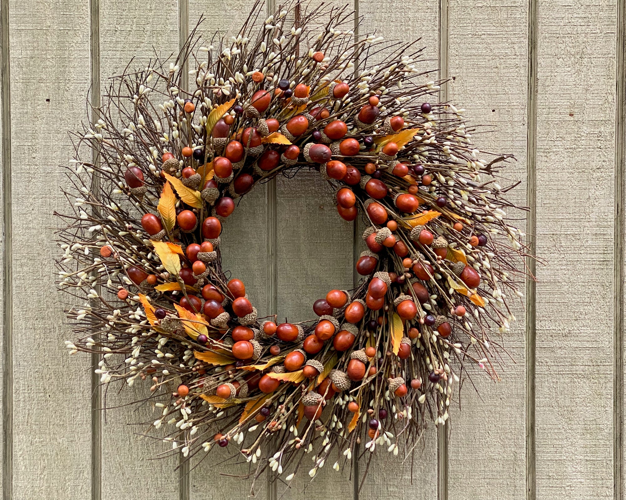 Fall Acorn Wreath