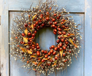 Fall Acorn Wreath