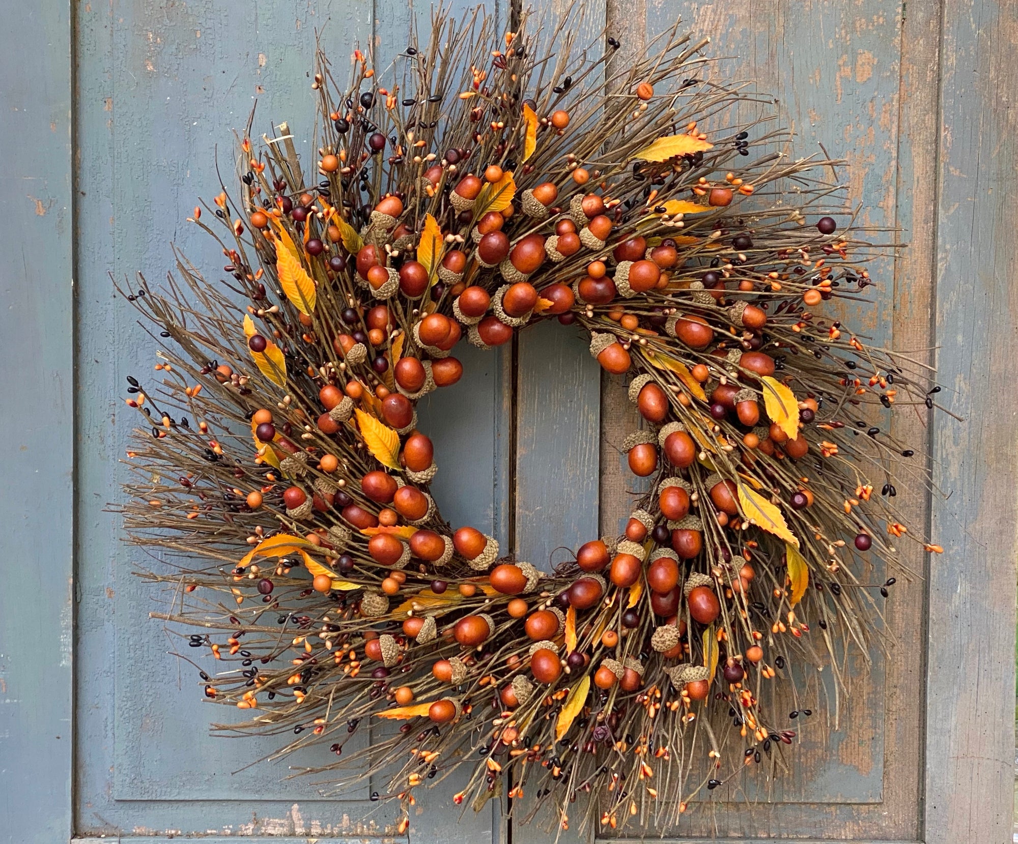 Fall Acorn Wreath