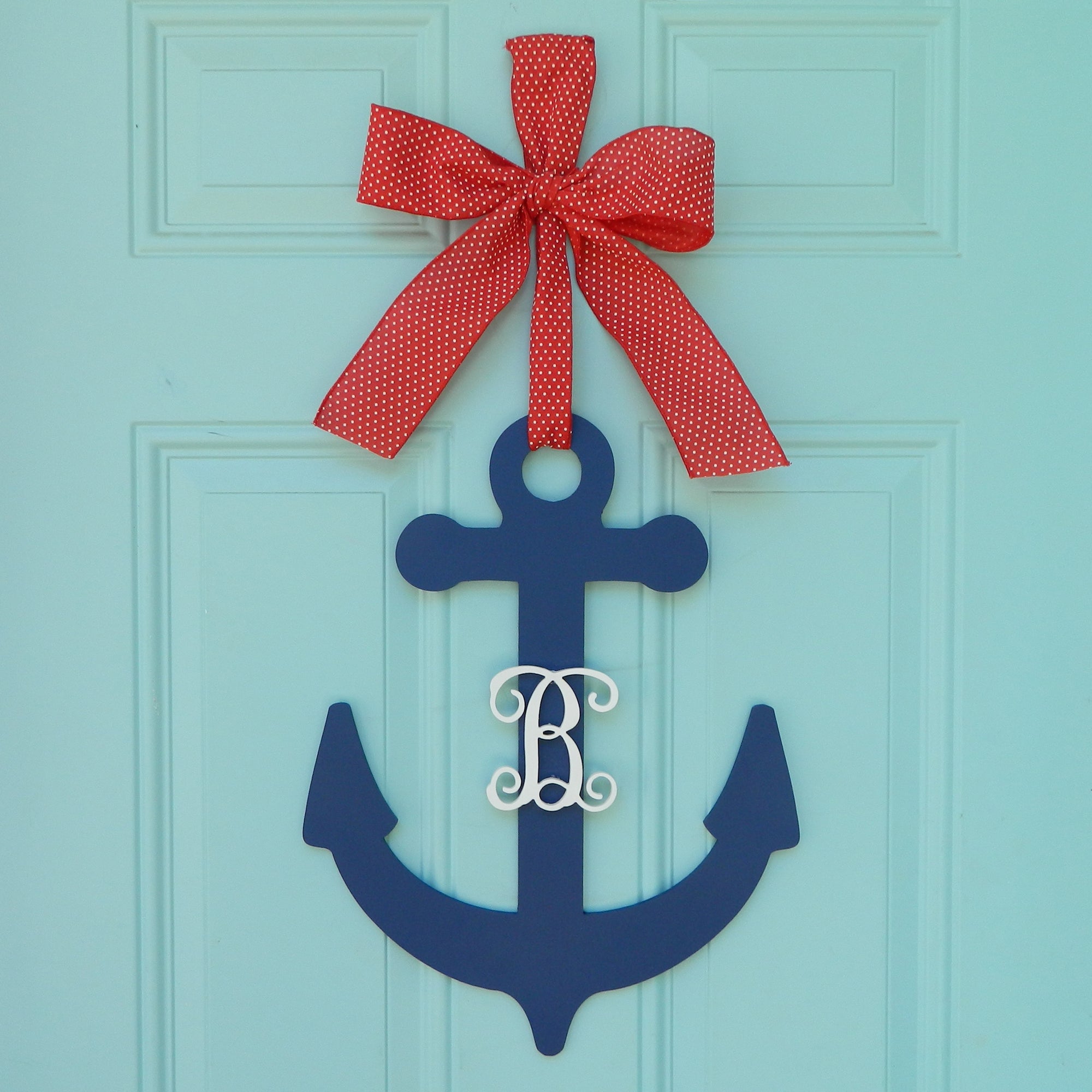Anchor Monogram Door Hanger
