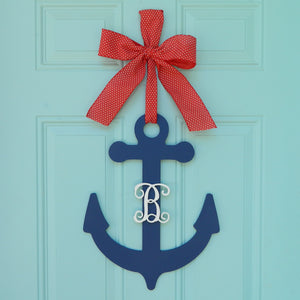 Anchor Monogram Door Hanger