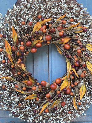 Fall Acorn Wreath