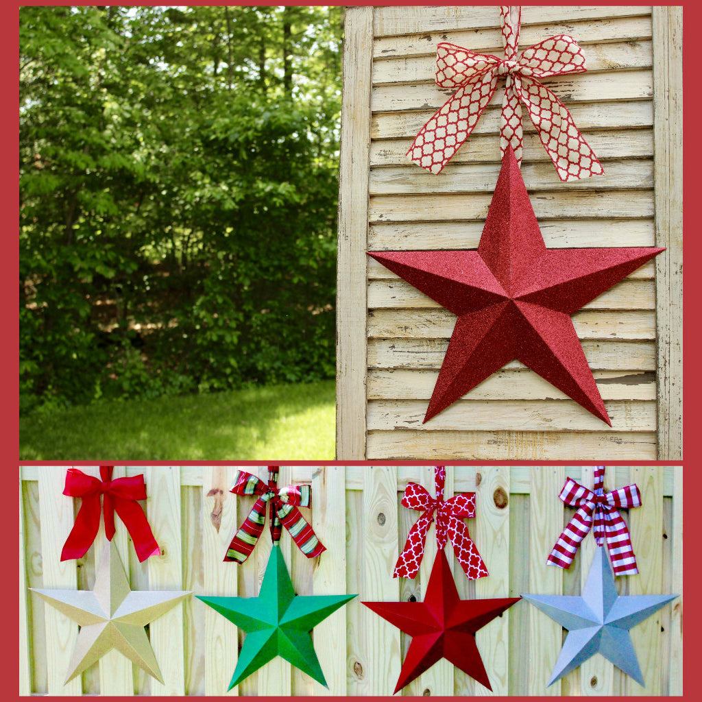 Glitter Star Door Hanger