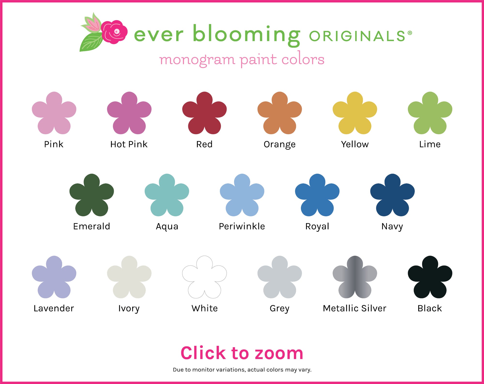 Round Monogram Door Hanger