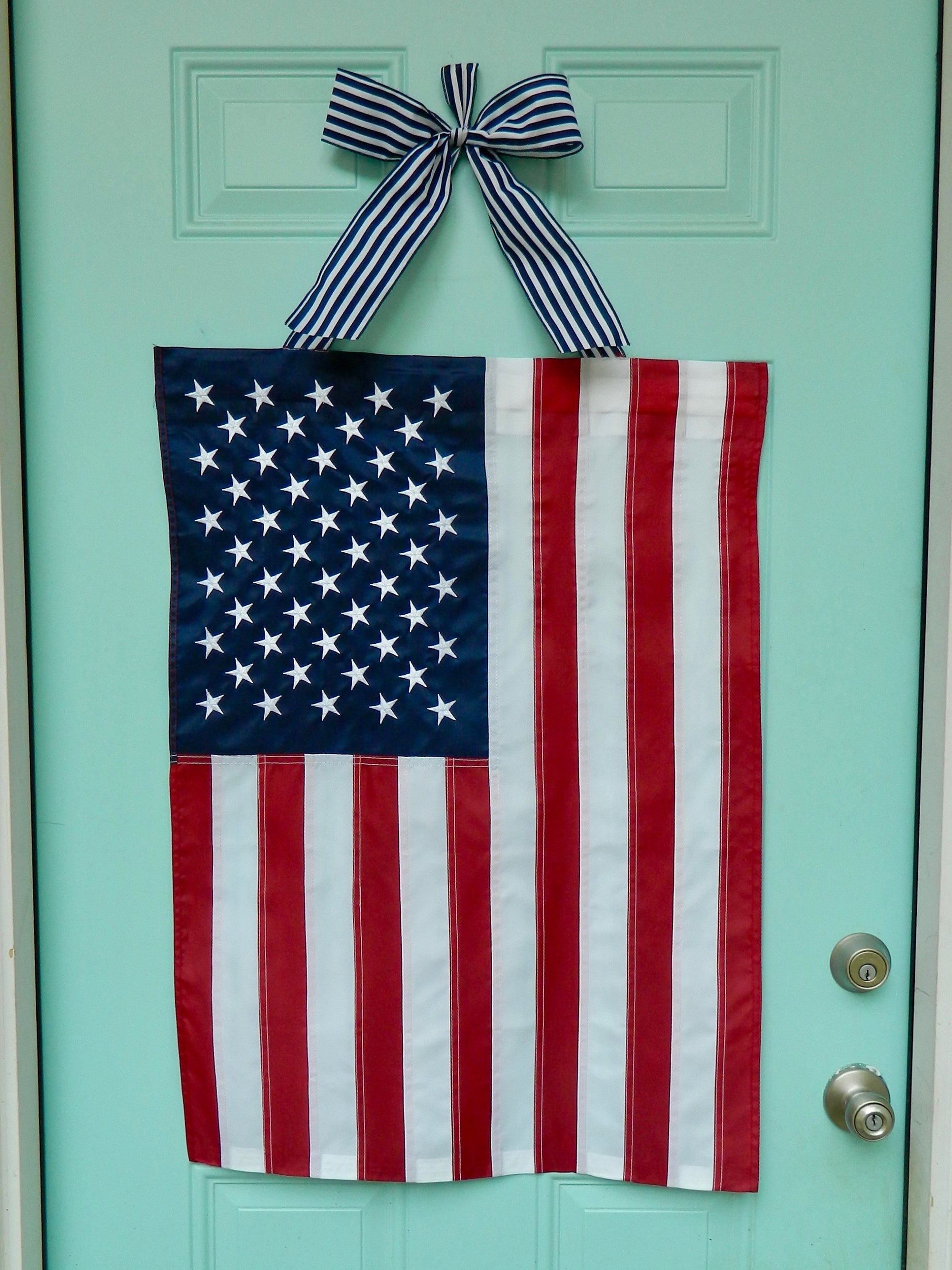 American Flag Door Hanger