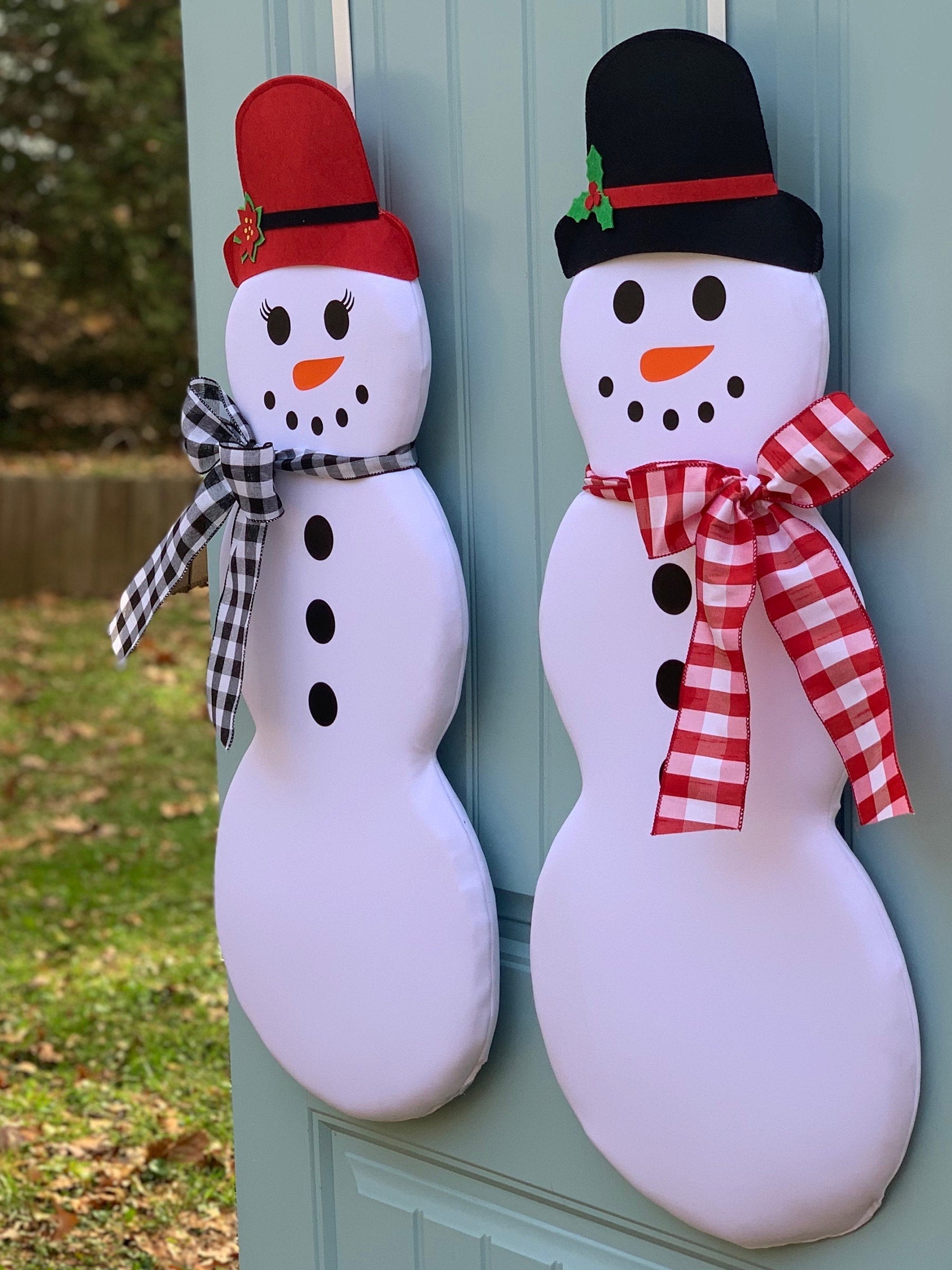 Snowman Door Hanger