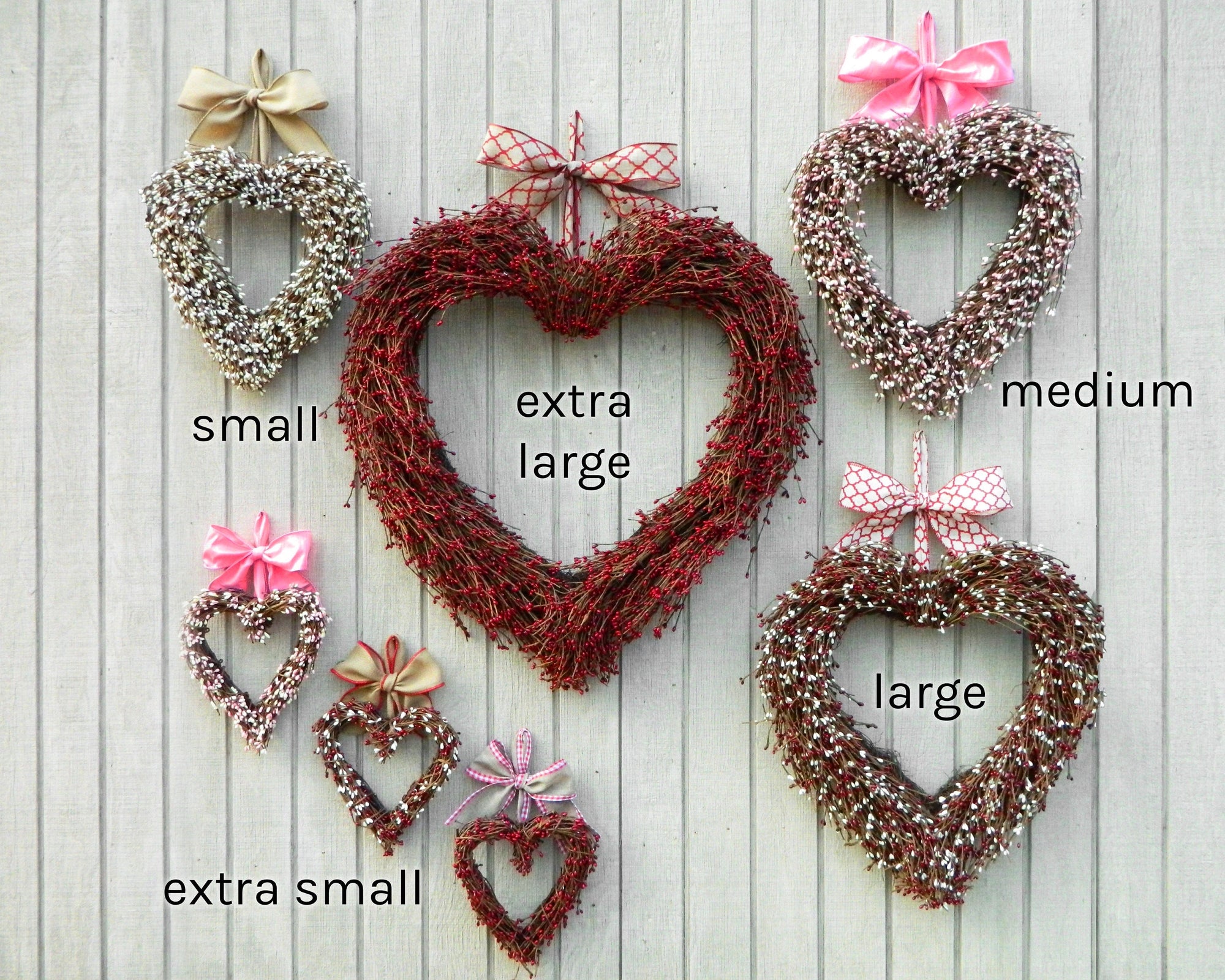 Pip Berry Heart Wreath