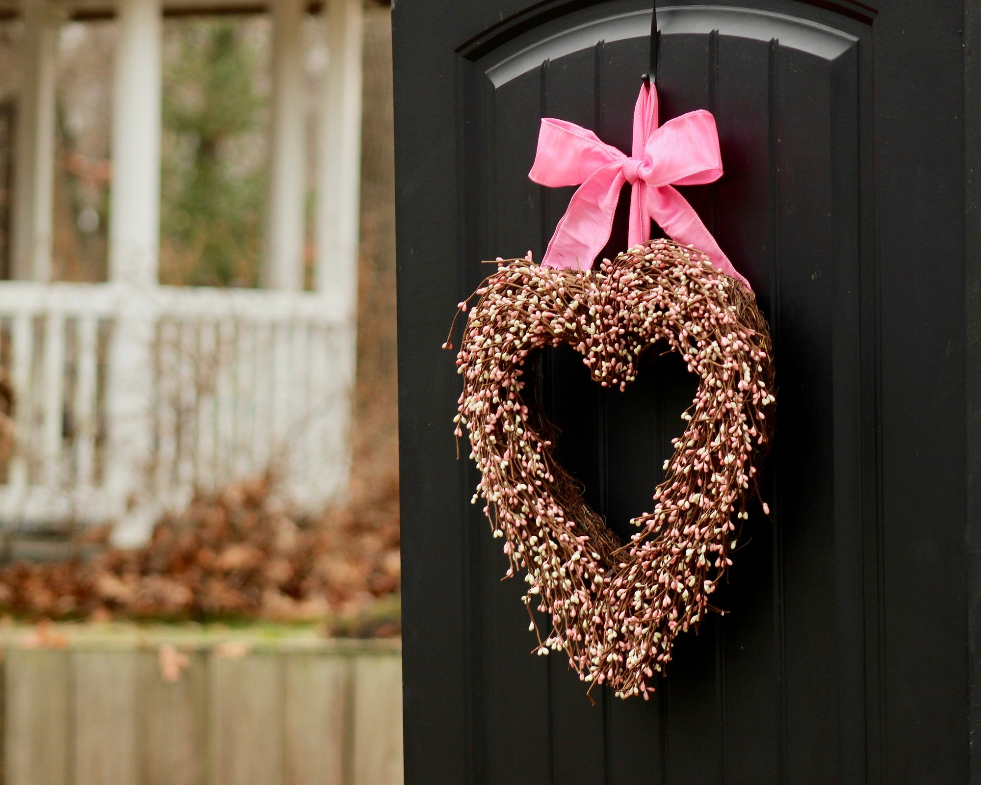 Pip Berry Heart Wreath