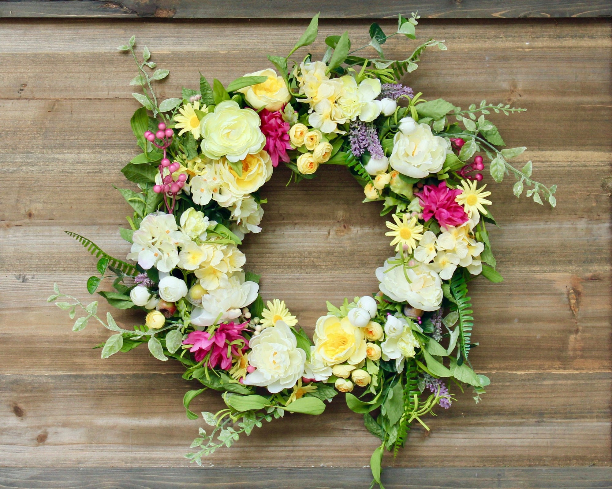 Floral Garden Wreath