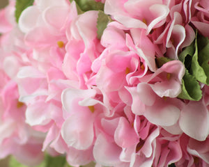 Hydrangea Floral Bucket Door Hanger