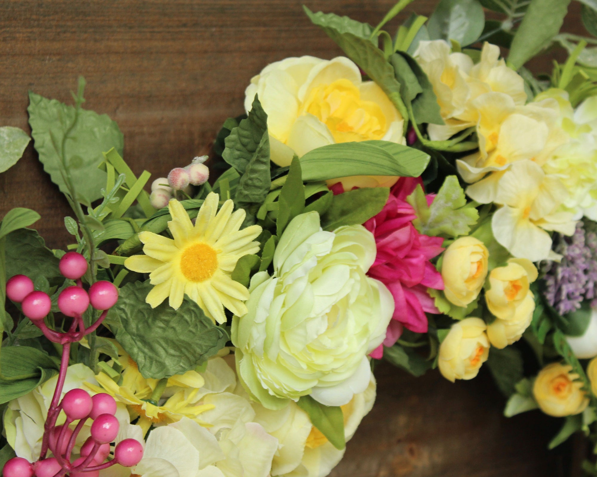 Floral Garden Wreath