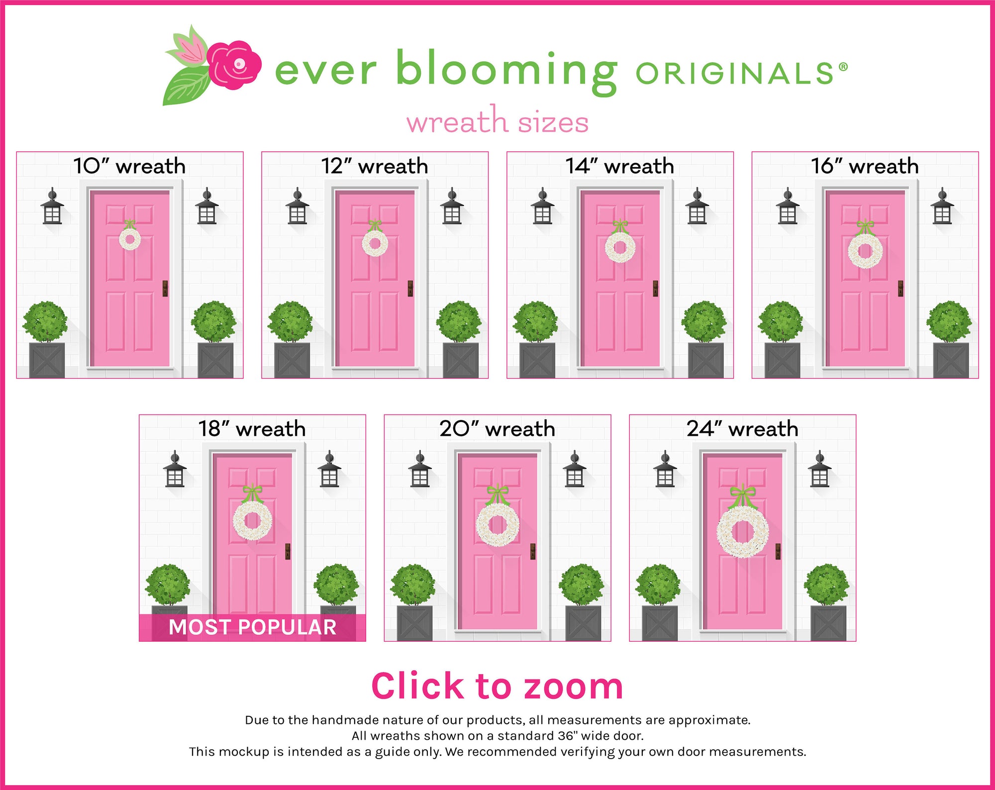 Orange Grey Black Cream Berry Wreath with Bow