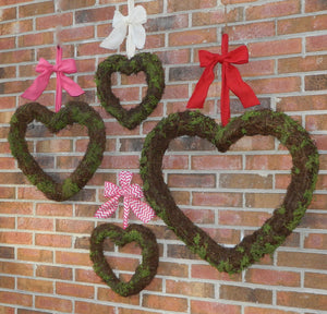 Moss Heart Wreath