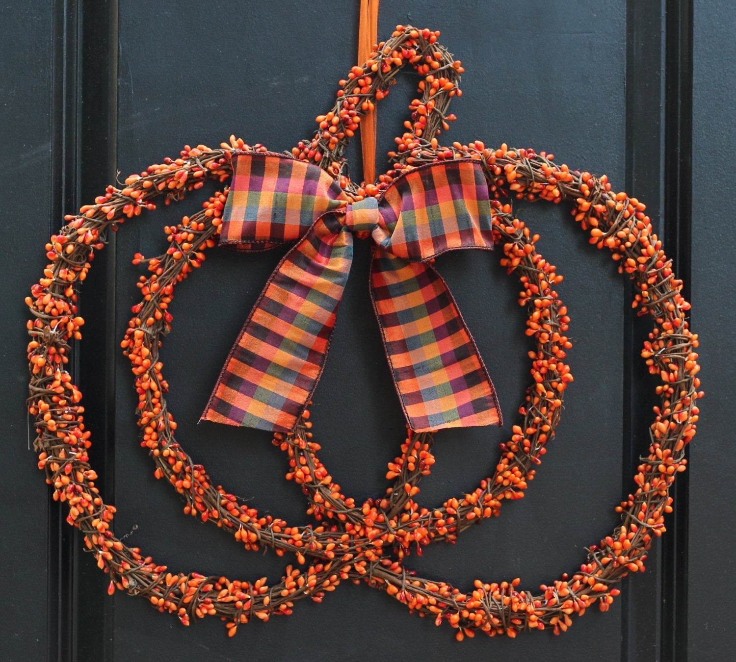 Pumpkin Pip Berry Wreath