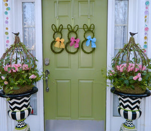 Moss Bunny Wreath