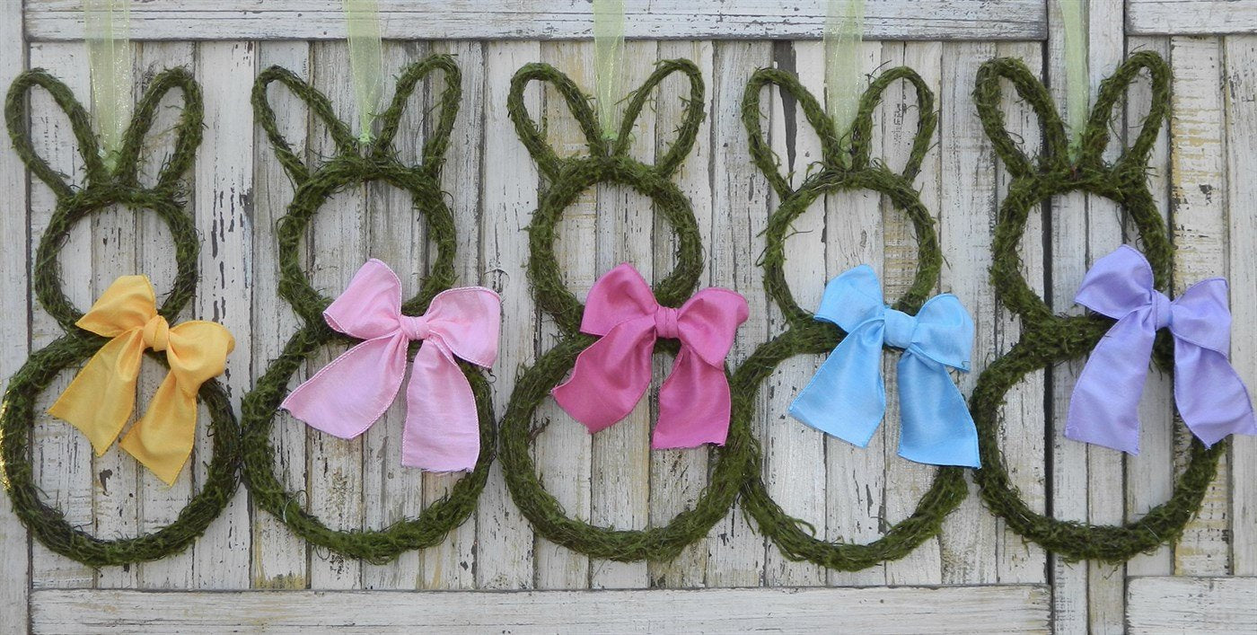 Moss Bunny Wreath