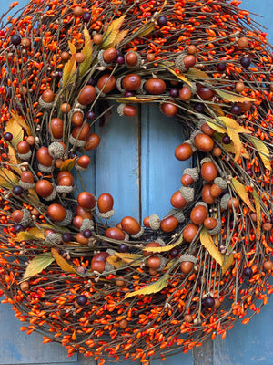 Fall Acorn Wreath